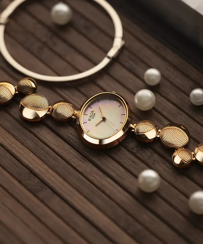 Raga Power Pearls Analog Watch - For Women NT2721WM01F
